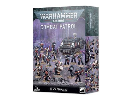 WARHAMMER 40K: BLACK TEMPLARS - COMBAT PATROL (STARŠÍ BOX)
