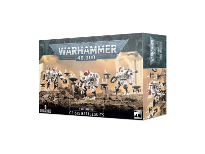 WARHAMMER 40K: T'AU EMPIRE - XV8 CRISIS BATTLESUITS