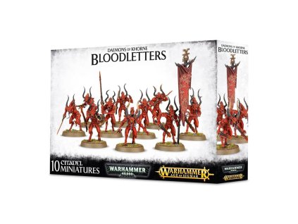 WARHAMMER 40K: DAEMONS OF KHORNE - BLOODLETTERS