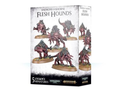 WARHAMMER 40K: DAEMONS OF KHORNE - FLESH HOUNDS
