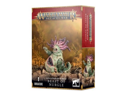 WARHAMMER AGE OF SIGMAR: MAGGOTKIN OF NURGLE - BEAST OF NURGLE