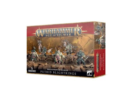 WARHAMMER AGE OF SIGMAR: MAGGOTKIN OF NURGLE - PUTRID BLIGHTKINGS