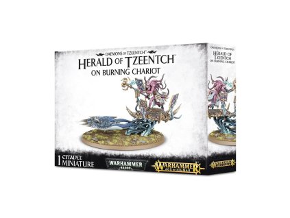 DISCIPLES OF TZEENTCH: HERALD OF TZEENTCH ON BURNING CHARIOT