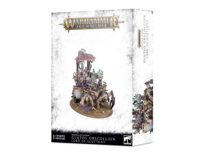 WARHAMMER AGE OF SIGMAR: HEDONITES OF SLAANESH - GLUTOS ORSCOLLION LORD OF GLUTTONY