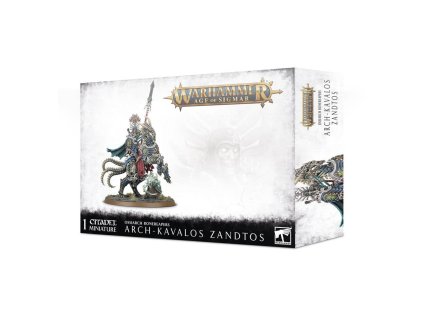 WARHAMMER AGE OF SIGMAR: OSSIARCH BONEREAPERS - ARCH-KAVALOS ZANDTOS DARK LANCE OF OSSIA