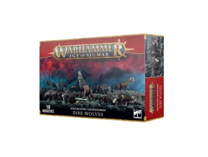 WARHAMMER AGE OF SIGMAR SOULBLIGHT GRAVELORDS DIRE WOLVES1