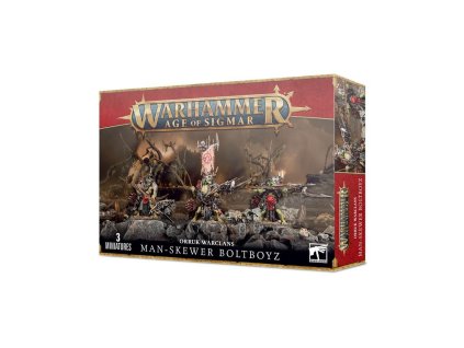 WARHAMMER AGE OF SIGMAR: ORRUK WARCLANS - MAN-SKEWER BOLTBOYZ