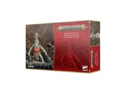 WARHAMMER AGE OF SIGMAR: ORRUK WARCLANS - BREAKA-BOSS ON MIREBRUTE TROGGOTH