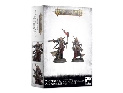 WARHAMMER AGE OF SIGMAR: CITIES OF SIGMAR - GALEN & DORALIA VEN DENST