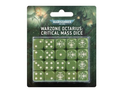 WARHAMMER 40000: WARZONE OCTARIUS: CRITICAL MASS DICE SET