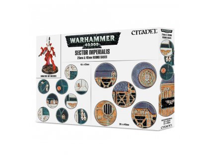 SECTOR IMPERIALIS: 25 & 40MM ROUND BASES