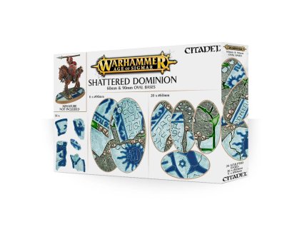 WARHAMMER AGE OF SIGMAR: SHATTERED DOMINION - 60 & 90MM OVAL