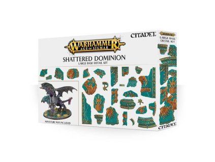 WARHAMMER AGE OF SIGMAR: SHATTERED DOMINION - LARGE BASE DETAIL