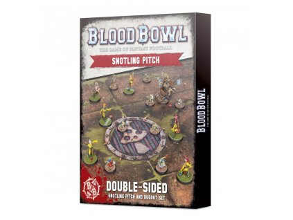 BLOOD BOWL: SNOTLING TEAM PITCH & DUGOUTS