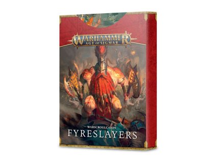 FYRESLAYERS: WARSCROLL CARDS