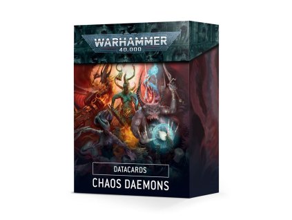 WARHAMMER 40K: CHAOS DAEMONS - DATACARDS (STARÁ EDICE)