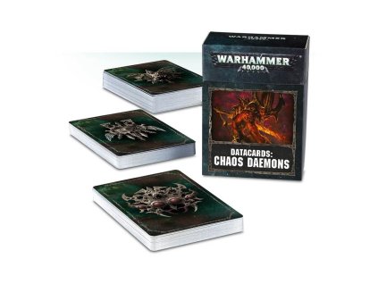 WARHAMMER 40K: CHAOS DAEMONS - DATACARDS (STARÁ EDICE)