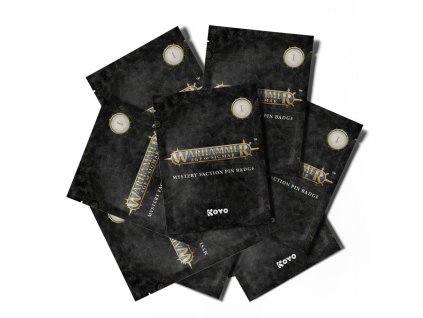 WARHAMMER AGE OF SIGMAR: MYSTERY FACTION PIN BADGE - SERIES 1