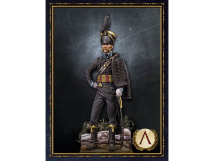 NAPOLEONIC: HUSSAR OFFICER, BRUNSWICK 1815