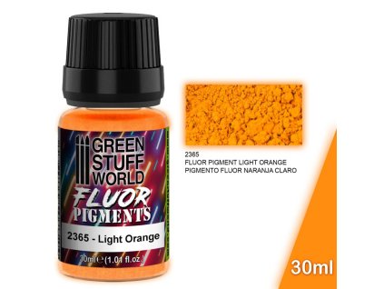 PIGMENTS: PAINT POT - FLUOR LIGHT ORANGE