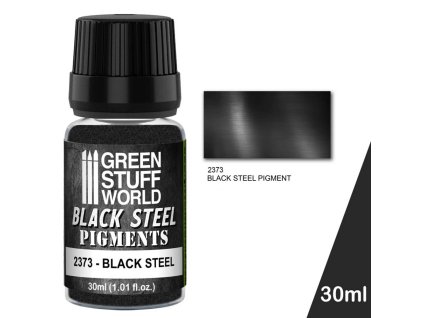 PIGMENTS: PAINT POT - BLACK STEEL