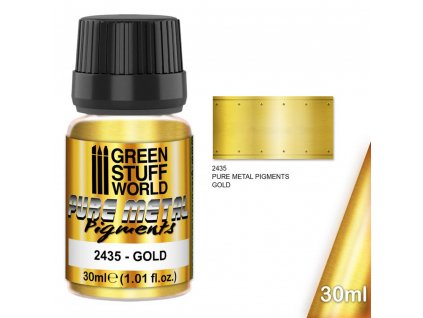 PIGMENTS: PAINT POT - PURE METAL - GOLD