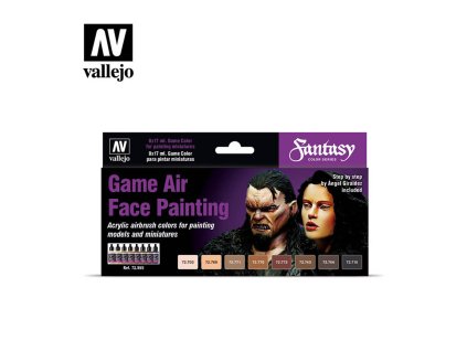 GAME COLOR: FACE PAINTING BY ANGEL GIRALDEZ