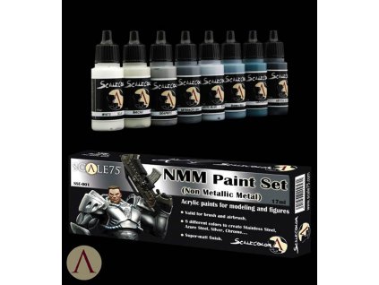 SCALECOLOR: NMM PAINT SET STEEL