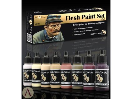 SCALECOLOR: FLESH PAINT SET