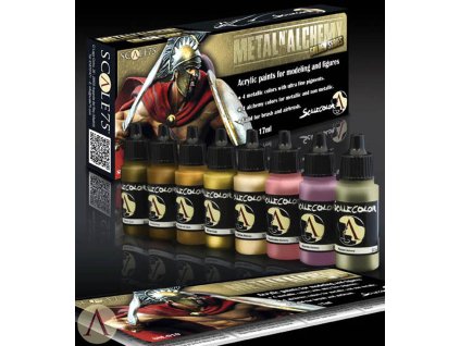 METAL N' ALCHEMY: GOLDEN PAINT SET