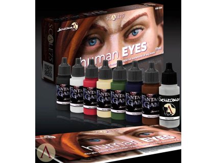 SCALECOLOR: HUMAN EYES PAINT SET
