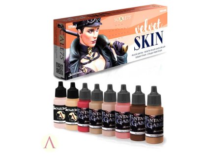 SCALECOLOR: VELVET SKIN PAINT SET