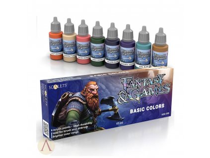 SCALECOLOR: FANTASY & GAMES - BASIC COLORS I