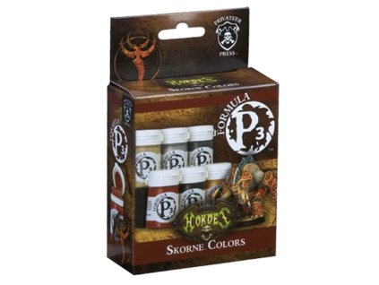 FORMULA P3: PAINT SET: SKORNE COLORS