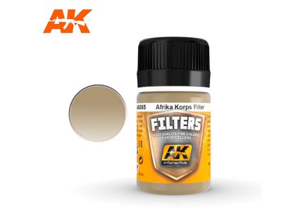 AK INTERACTIVE ENAMEL EFFECTS: AFRIKA KORPS FILTER