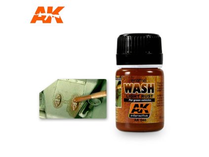 WASH: LIGHT RUST FOR GREEN VEHICLES