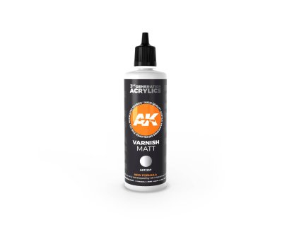 AK INTERACTIVE VARNISH: MATT 3. GENERACE (MATNÝ LAK)
