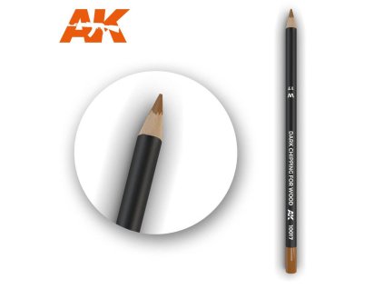 PENCILS: WATERCOLOR PENCIL DARK CHIPPING FOR WOOD