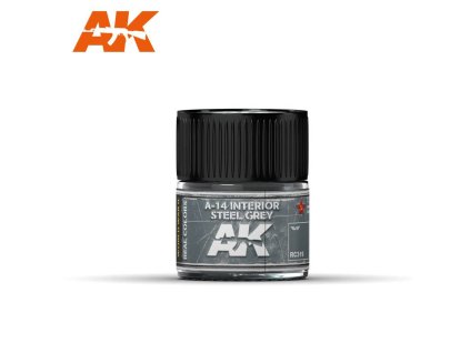REAL COLORS: A-14 INTERIOR STEEL GREY