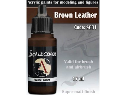 SCALECOLOR: BROWN LEATHER