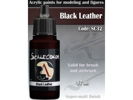 SCALECOLOR: BLACK LEATHER