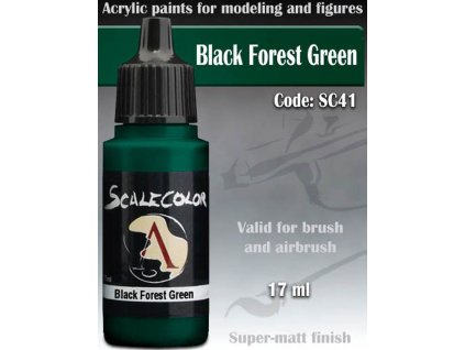 SCALECOLOR: BLACK FOREST GREEN