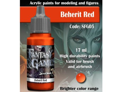 FANTASY & GAMES: BEHERIT RED