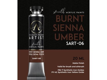 SCALECOLOR ARTIST: BURNT SIENNA UMBER (SCALE75)