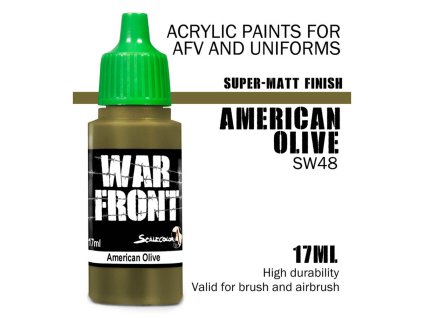 WARFRONT: AMERICAN OLIVE