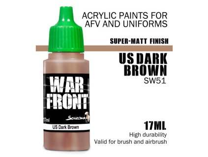 WARFRONT: US DARK BROWN