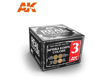 REAL COLORS: AFRIKA KORPS COLORS SET