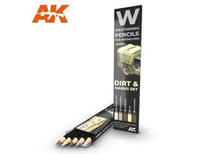 PENCILS: WEATHERING SET DIRT AND MARKS