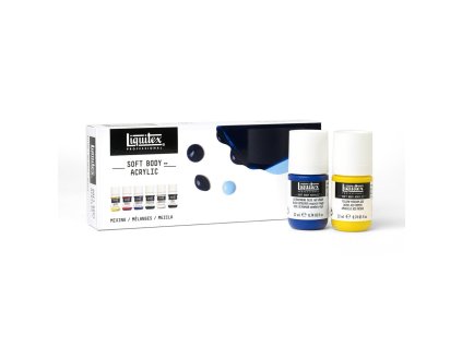 INK: LIQUITEX PROFESSIONAL SOFT BODY 6X22ML SET MIXING