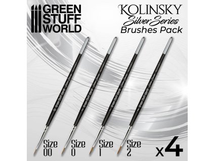 KOLINSKY: SILVER SERIES SET (SET ŠTĚTCŮ)